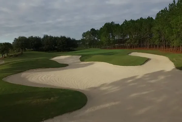 Hole #9 at Candler Hills Golf Club