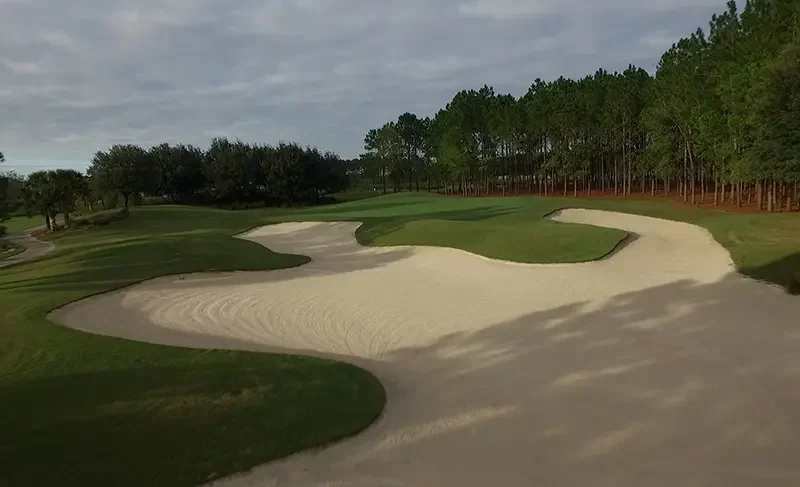 Hole #9 at Candler Hills Golf Club