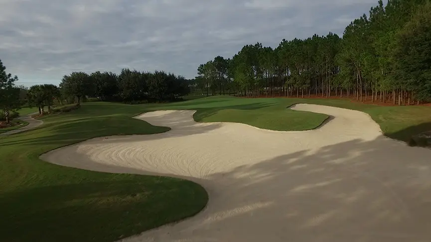 Hole #9 at Candler Hills Golf Club