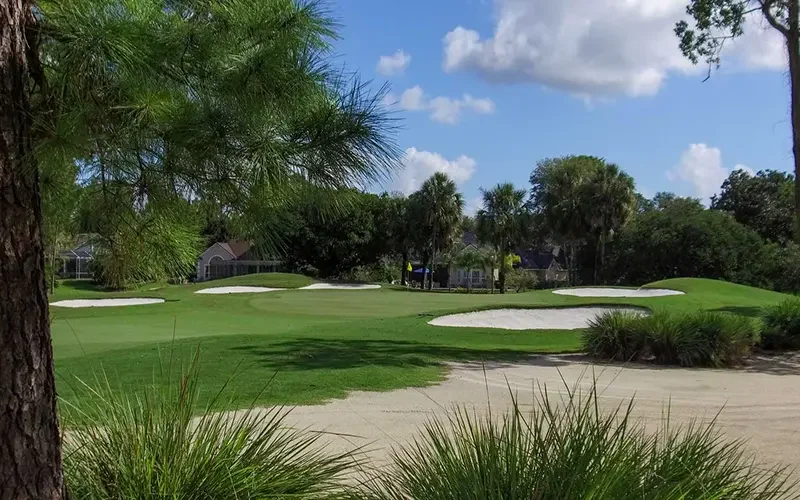 Hole #2 at Jacksonville Golf and Country Club