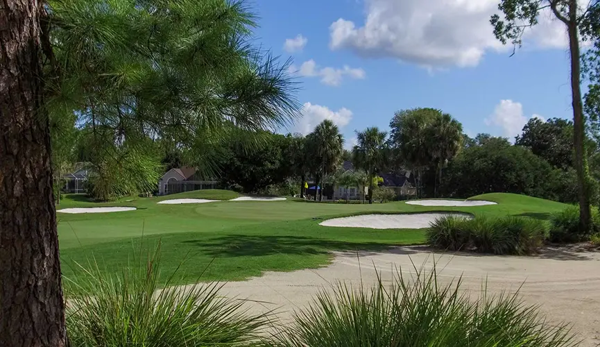 Hole #2 at Jacksonville Golf and Country Club