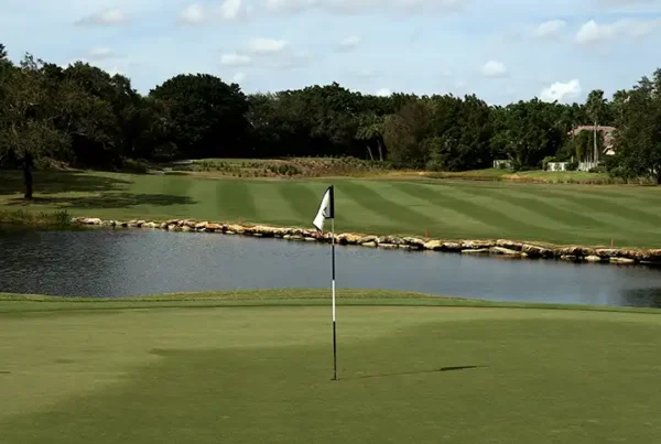 Hole #1 on the Redemption Course at Addison Reserve Country Club